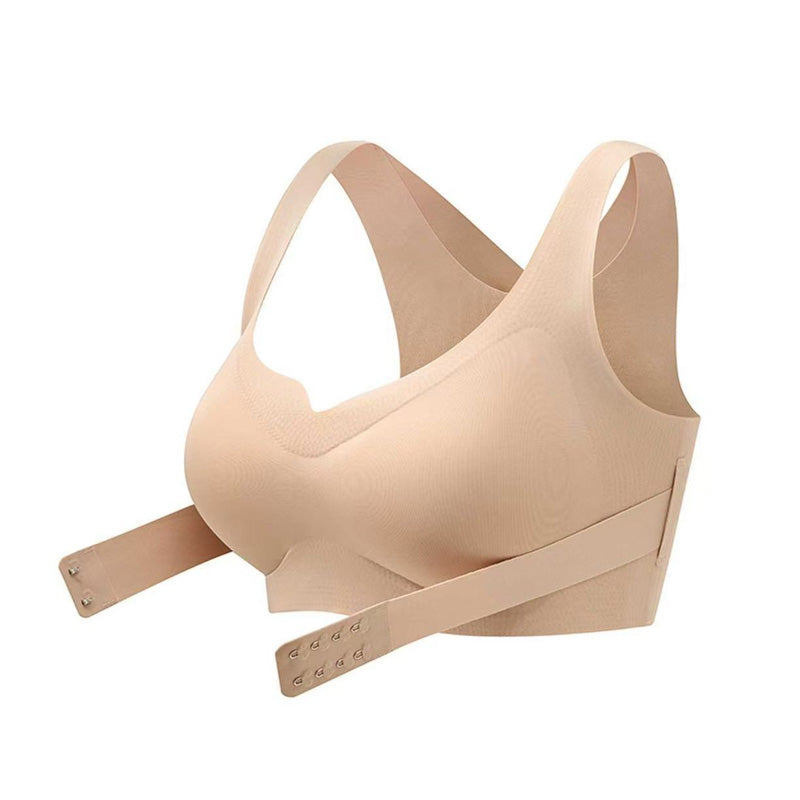 📢📢50 % Rabatt!! ⏰✨ Nahtloser Stütz-BH für Damen mit Verschluss vorne ✨ Unterstützt den Rücken und formt eine gesunde Haltung