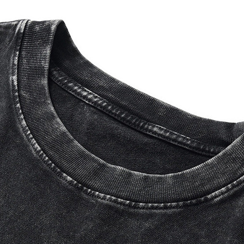 📢📢50 % Rabatt!! ⏰💎Amerikanisches Vintage-T-Shirt – Used-Look | 100 % Baumwolle, locker & figurfreundlich