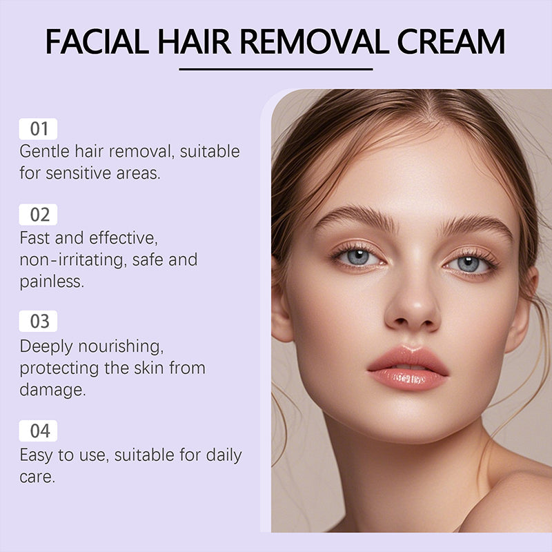 📢📢 2+1 GRATIS!! 🌸🌸Sanfte Haarentfernungscreme für Körper & Gesicht