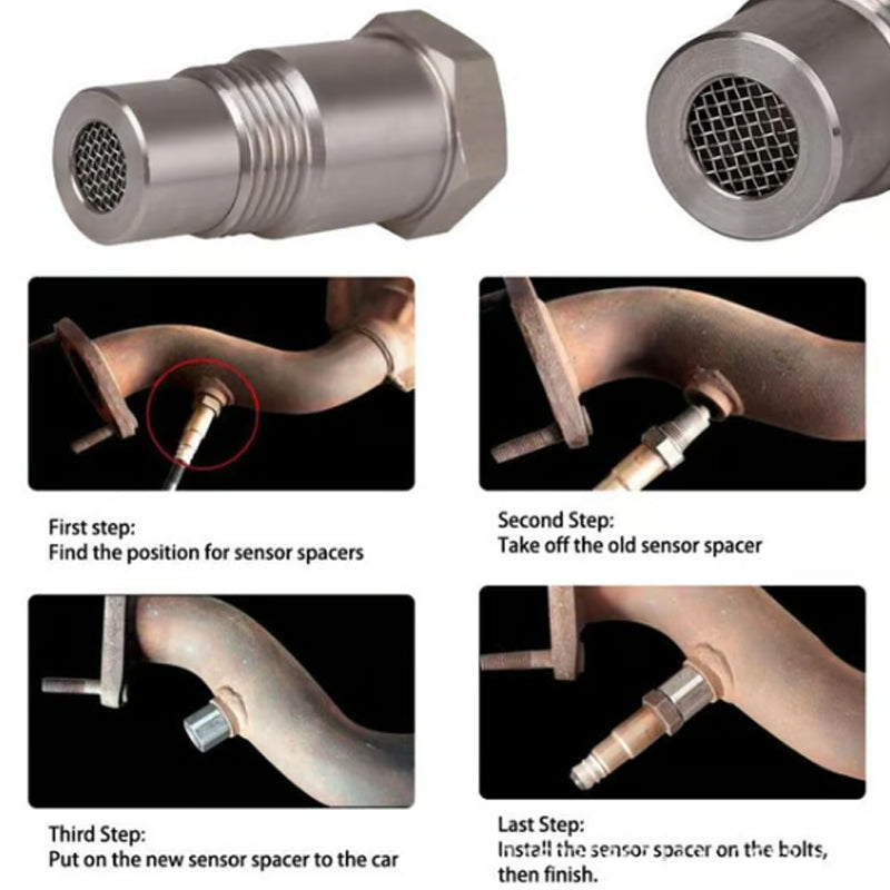 🔥🚗 Präzisions-Filteradapter für O₂-Sensoren ⚙️✨ Garantiert optimale Leistung & minimale Emissionen – maximale Langlebigkeit, einfacher Einbau