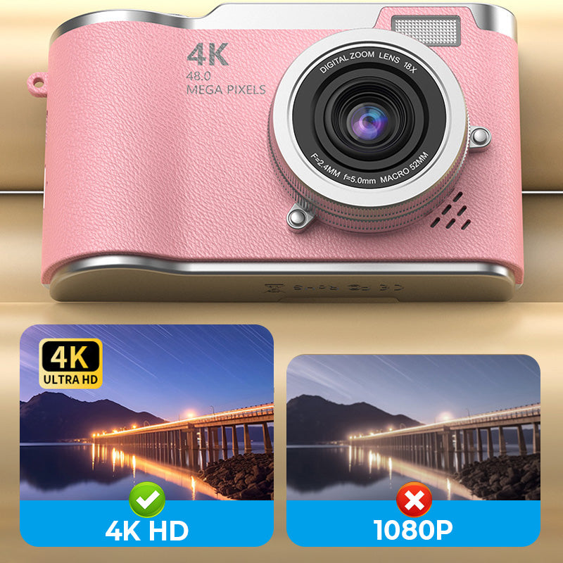 💐50% RABATT! 4K-Touchscreen-Kamera – Teile deine schönsten Momente ✨📱【Sonderangebot】