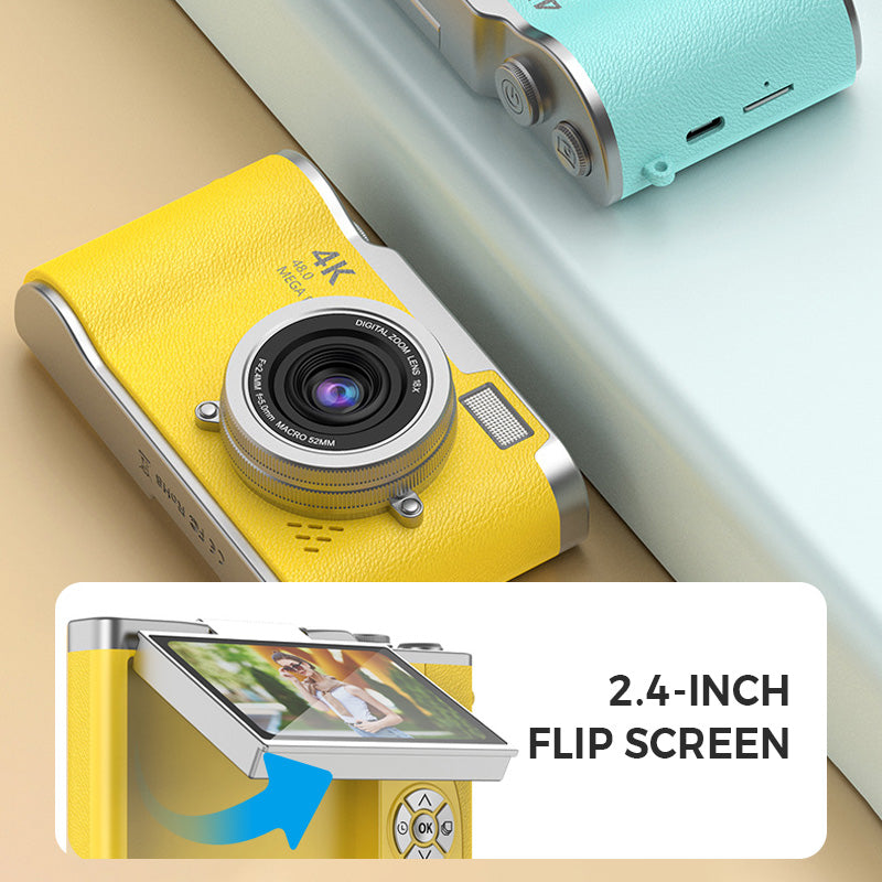 💐50% RABATT! 4K-Touchscreen-Kamera – Teile deine schönsten Momente ✨📱【Sonderangebot】