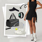 📢📢 50 % RABATT!! 🎾✨ Ärmelloser Sport-Overall mit Bindegürtel – figurformend, atmungsaktiv, bequem und betont Ihre Kurven perfekt 💃