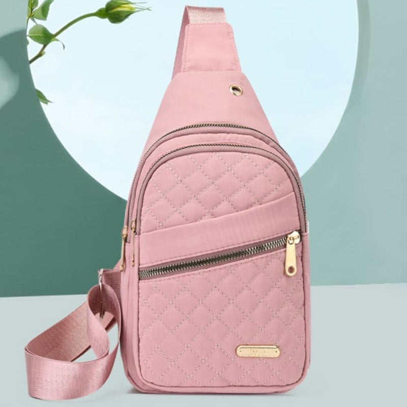 ⏳Begrenzte Zeit 50% Rabatt💥 Leichte Metall-Brusttasche mit Reißverschluss und Kabeldurchführung – Exquisites Geschenk ✨🎁