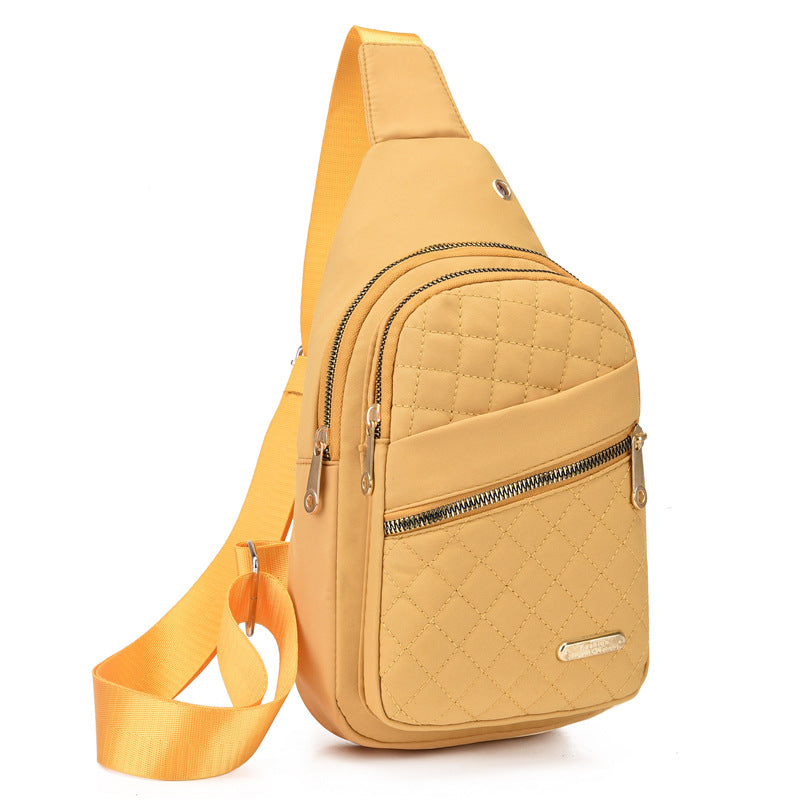 ⏳Begrenzte Zeit 50% Rabatt💥 Leichte Metall-Brusttasche mit Reißverschluss und Kabeldurchführung – Exquisites Geschenk ✨🎁