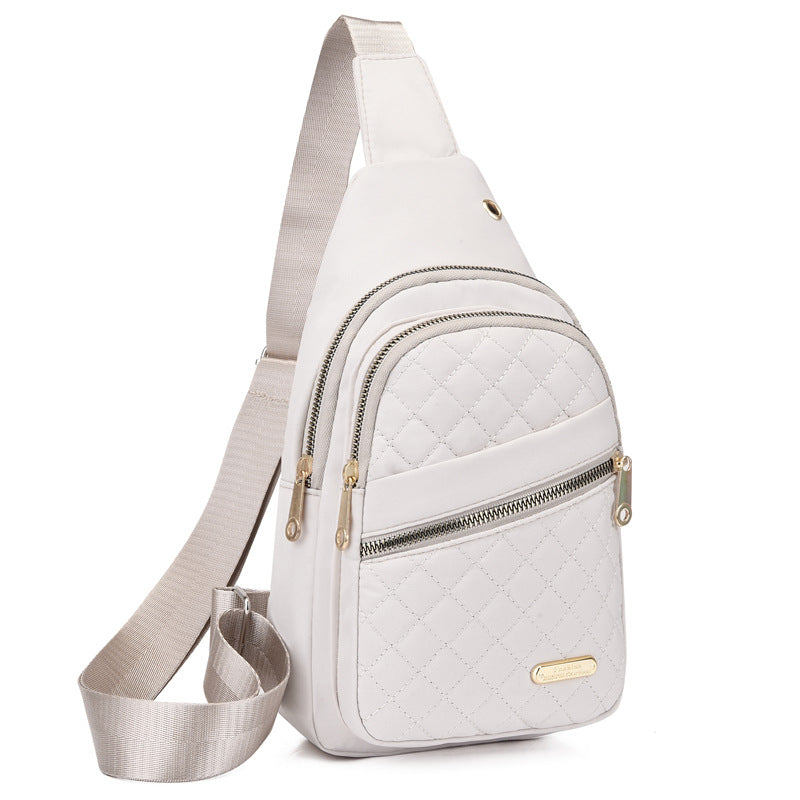 ⏳Begrenzte Zeit 50% Rabatt💥 Leichte Metall-Brusttasche mit Reißverschluss und Kabeldurchführung – Exquisites Geschenk ✨🎁