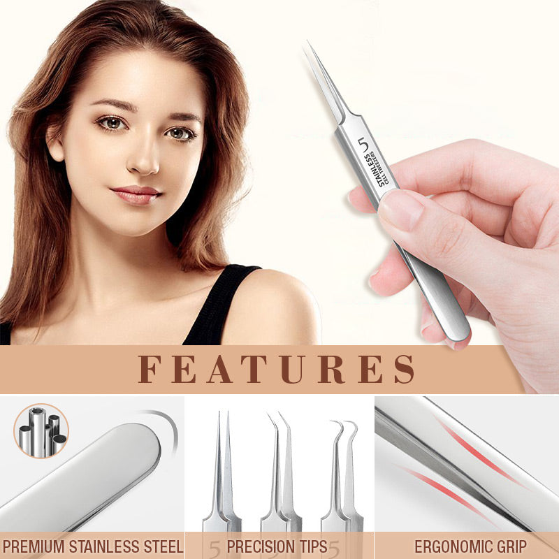 🔥🔥Befristeter Sonderpreis ✨ 3 für 5 Aktion – ab 5,99 €/Set! Kürzlich 10.000 Einheiten verkauft ~🌟🌟Spezialisierte Pinzetten für Schönheitssalons