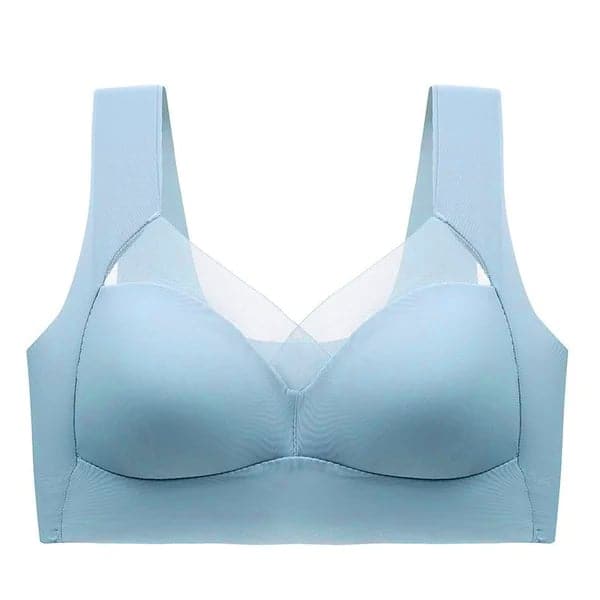 🛍️ 50% RABATT JETZT! ✨ Einteiliger BH ohne Stahlring - Unsichtbare Formgebung mit Atmungsaktivem Stoff für Alltagskomfort 🌸💫