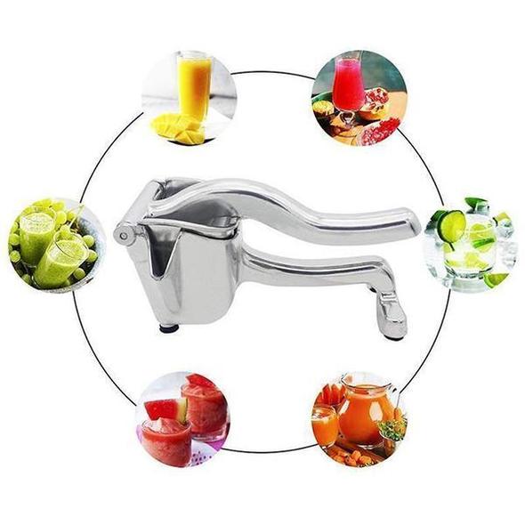 🍋🍊Heißer Verkauf+50 % Rabatt!! 🍹Edelstahl Manueller Entsafter Handfruchtpresse