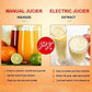 🍋🍊Heißer Verkauf+50 % Rabatt!! 🍹Edelstahl Manueller Entsafter Handfruchtpresse