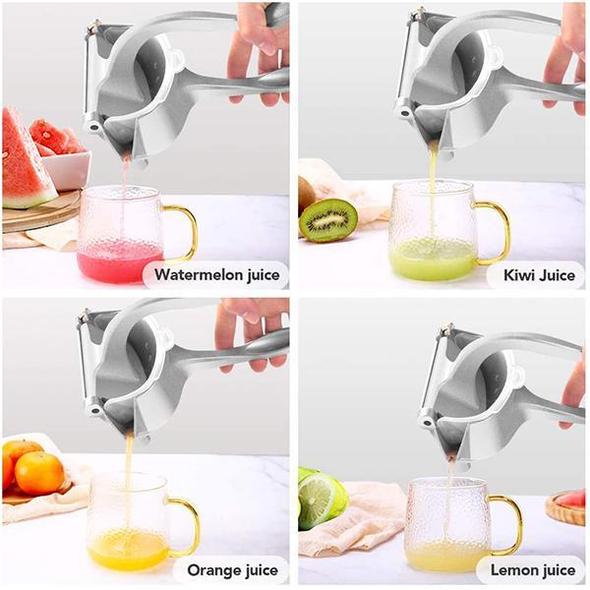 🍋🍊Heißer Verkauf+50 % Rabatt!! 🍹Edelstahl Manueller Entsafter Handfruchtpresse