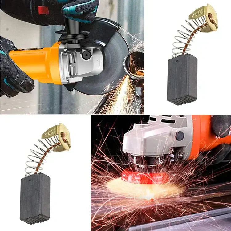 🔥🔥🔥 JETZT 50 % RABATT! 🛠️Kohlebürstensatz für Elektrowerkzeuge- Universeller Ersatz, verlängert die Lebensdaue✨📦