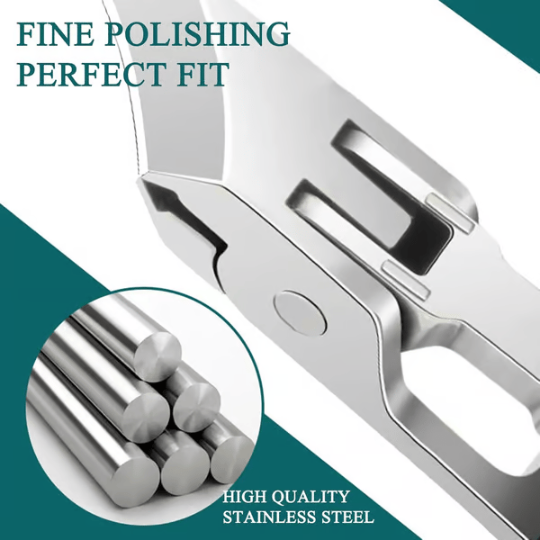 🔥 ⏳Begrenzte Zeit 50% Rabatt 👣Von Podologen empfohlener Nagelknipser – Ergonomisches, abgewinkeltes Design für Zehennägel und eingewachsene Nägel, Präzise, sicher, endlich Erleichterung.