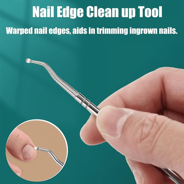 🔥 ⏳Begrenzte Zeit 50% Rabatt 👣Von Podologen empfohlener Nagelknipser – Ergonomisches, abgewinkeltes Design für Zehennägel und eingewachsene Nägel, Präzise, sicher, endlich Erleichterung.