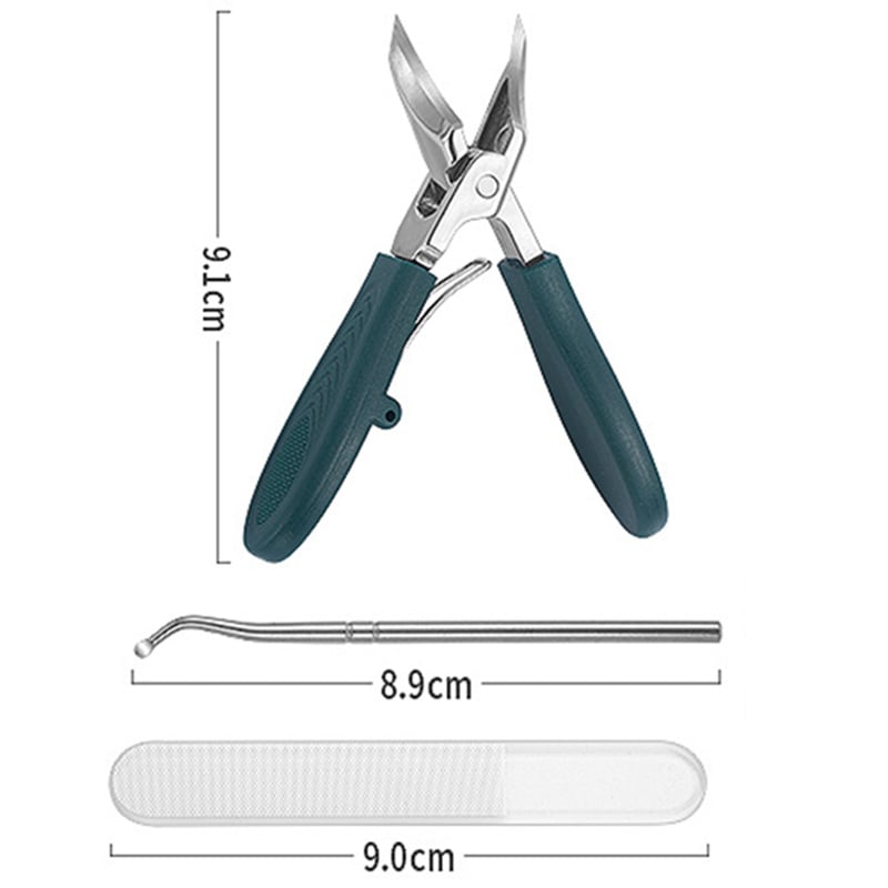 🔥 ⏳Begrenzte Zeit 50% Rabatt 👣Von Podologen empfohlener Nagelknipser – Ergonomisches, abgewinkeltes Design für Zehennägel und eingewachsene Nägel, Präzise, sicher, endlich Erleichterung.