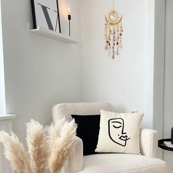📢📢50 % Rabatt!! ⏰✨Kristall-Sonnenfänger, Innen- und Außendekoration für Fenster, Schlafzimmer, Hof und Garten☪️