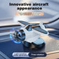 📢📢50 % Rabatt!!🥳💞 50K+ VERKAUFT! ⚡✈️Solarbetriebene Auto-Ornamente in Flugzeugform