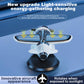 📢📢50 % Rabatt!!🥳💞 50K+ VERKAUFT! ⚡✈️Solarbetriebene Auto-Ornamente in Flugzeugform
