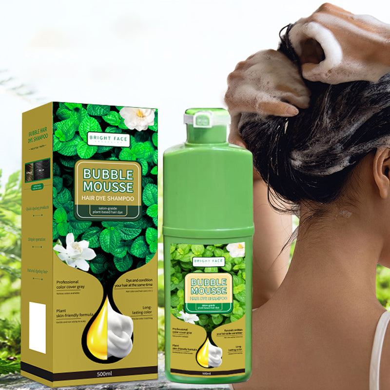 🔥 50 % Rabatt!!⚡Pflanzliche Schaumhaarfarbe – sanft zur Kopfhaut, langanhaltende Farbe & fruchtiger Duft – einfache Heimanwendung 🌿✨