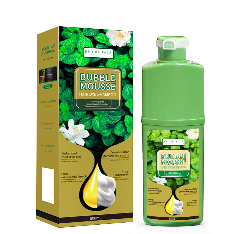 🔥 50 % Rabatt!!⚡Pflanzliche Schaumhaarfarbe – sanft zur Kopfhaut, langanhaltende Farbe & fruchtiger Duft – einfache Heimanwendung 🌿✨
