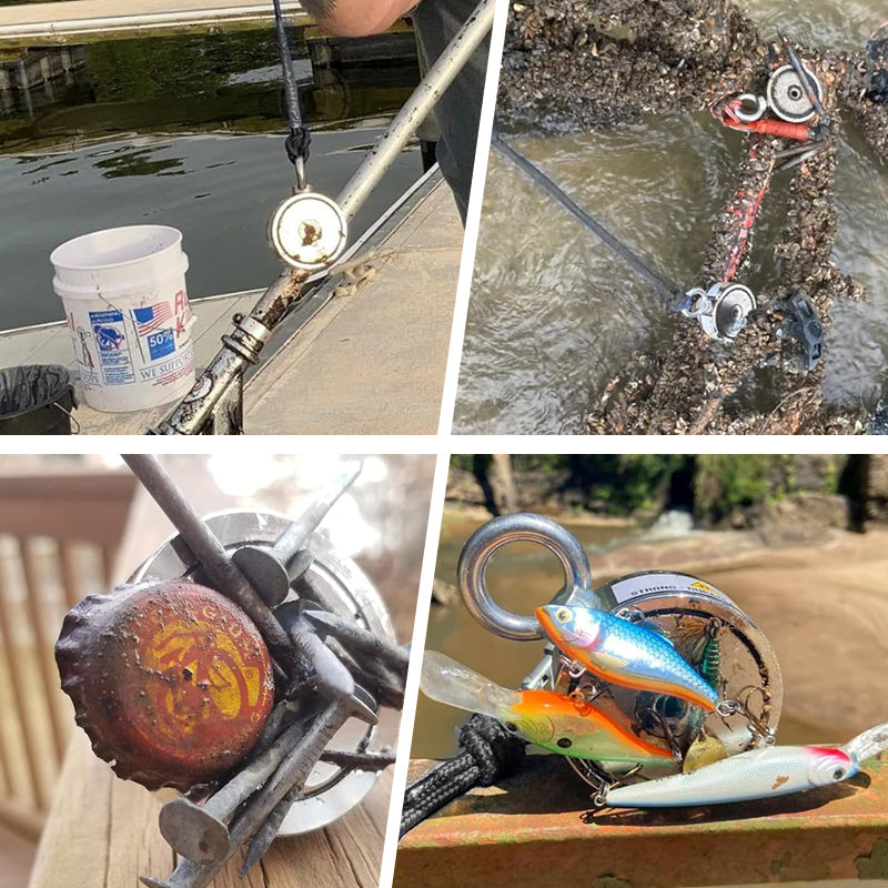 📢📢50 % Rabatt!! ⏰⛑️🧲 Doppelseitiger magnetischer Angelbergungsring – Starker Magnet, universell einsetzbar und langlebig 🎣✨Perfekt für Angeln, Werkstatt, Haushalt & Outdoor