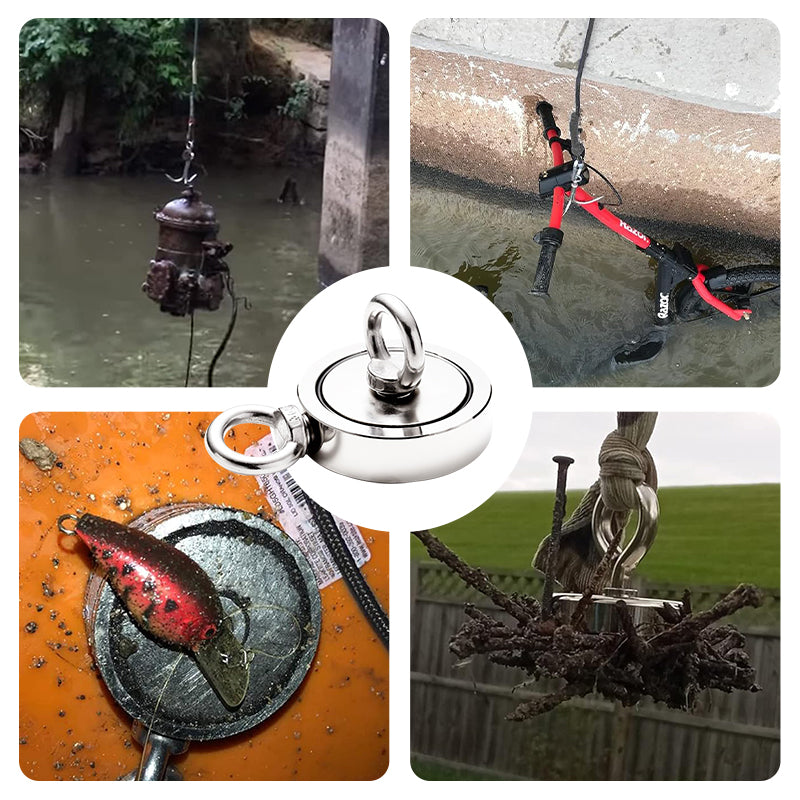 📢📢50 % Rabatt!! ⏰⛑️🧲 Doppelseitiger magnetischer Angelbergungsring – Starker Magnet, universell einsetzbar und langlebig 🎣✨Perfekt für Angeln, Werkstatt, Haushalt & Outdoor