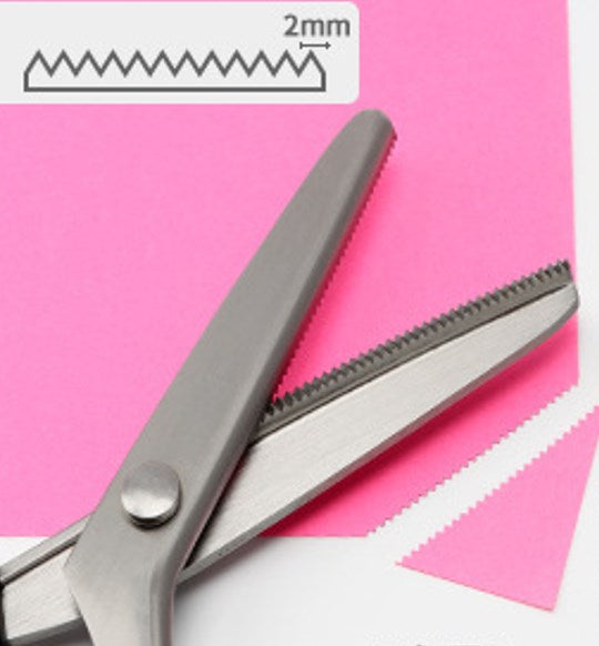 ✂️Jetzt 50 % Rabatt! ✨Gezahnte Nähschere für DIY‑Projekte | Präzise und einfach zu bedienende Stoffschere