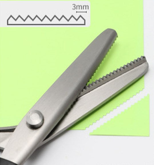 ✂️Jetzt 50 % Rabatt! ✨Gezahnte Nähschere für DIY‑Projekte | Präzise und einfach zu bedienende Stoffschere