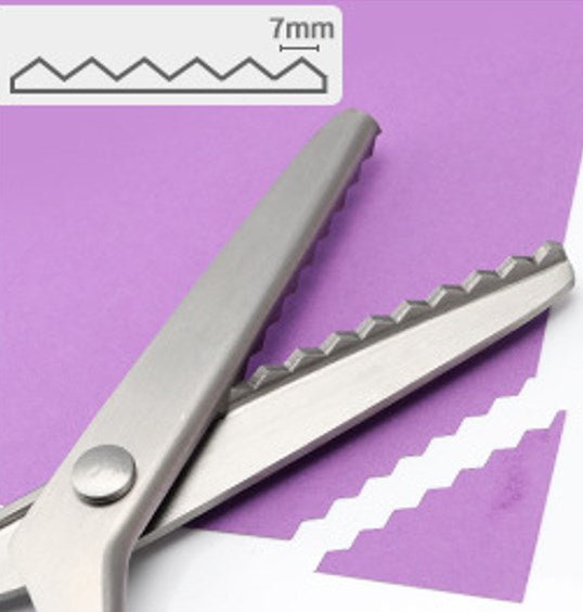 ✂️Jetzt 50 % Rabatt! ✨Gezahnte Nähschere für DIY‑Projekte | Präzise und einfach zu bedienende Stoffschere