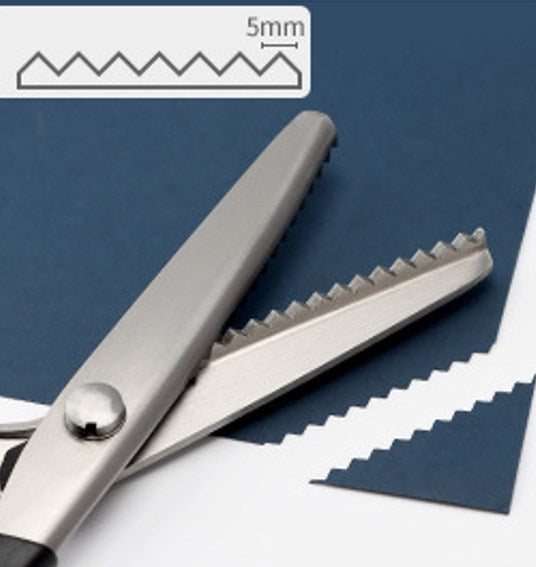 ✂️Jetzt 50 % Rabatt! ✨Gezahnte Nähschere für DIY‑Projekte | Präzise und einfach zu bedienende Stoffschere