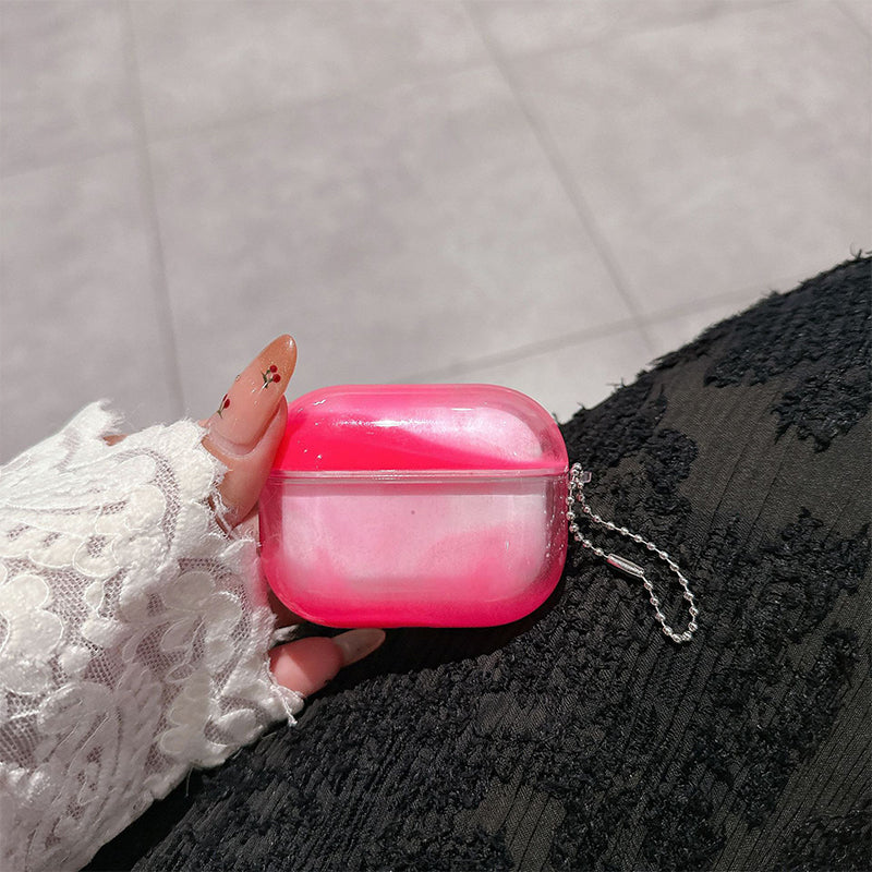 🌟✨ Leuchtende AirPod-Hülle in Treibsand-Optik für AirPods 1/2/3/4/Pro 2 – Stoßdämpfend und schützend