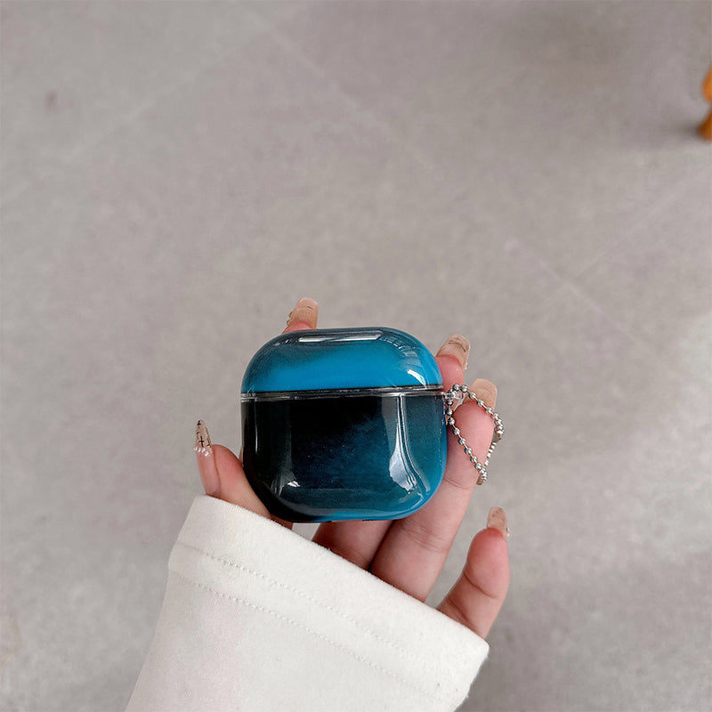 🌟✨ Leuchtende AirPod-Hülle in Treibsand-Optik für AirPods 1/2/3/4/Pro 2 – Stoßdämpfend und schützend