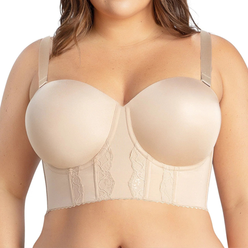 ⏳ 50% Rabatt nur für kurze Zeit! 💥 Trägerloser BH mit tiefem Rücken – rutschfest & unsichtbar, Must-Have für Rückenfreie Outfits👗