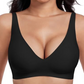 ⏳ 50% Rabatt + 🎁 2+1 GRATIS!! 💥 Nahtloser Push-up-BH mit tiefem V-Ausschnitt und ohne Bügel