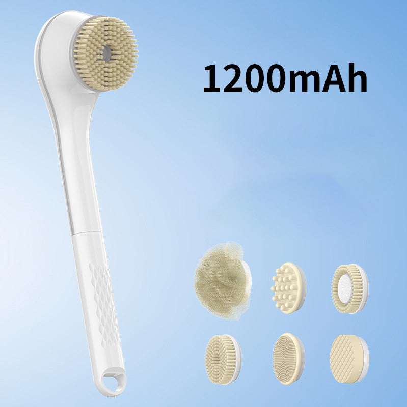 🎁Neuheiten 2026 – 50 % reduziert!💥Elektrische Peeling-Badebürste mit langem Griff
