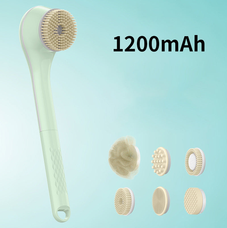 🎁Neuheiten 2026 – 50 % reduziert!💥Elektrische Peeling-Badebürste mit langem Griff