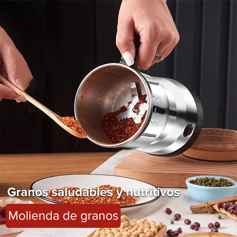 ⚡☕Multifunktionale elektrische Kaffeemühle – Für Kaffee, Gewürze & Kräuter, leist