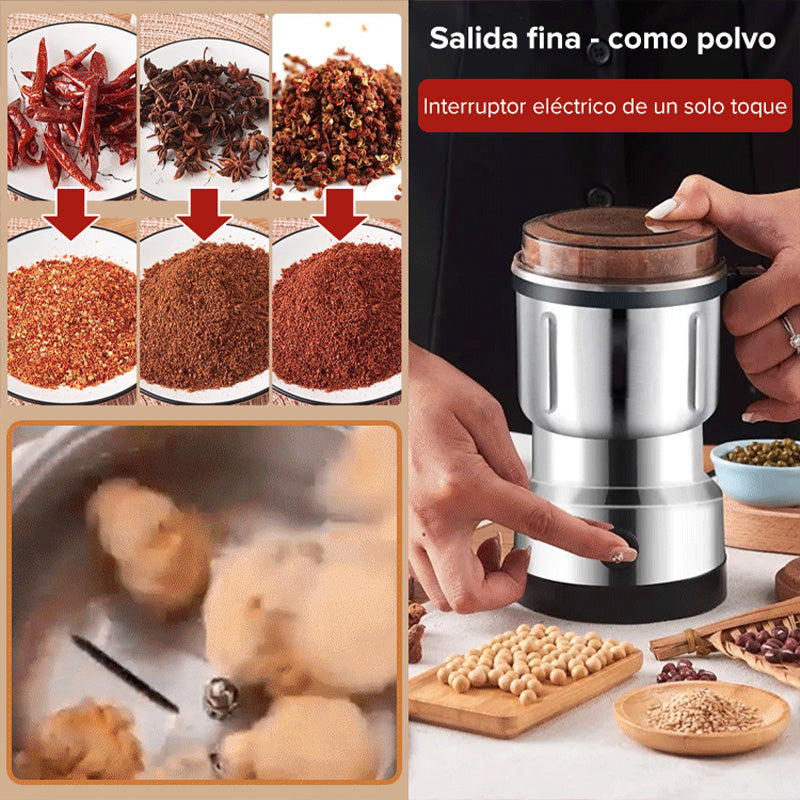 ⚡☕Multifunktionale elektrische Kaffeemühle – Für Kaffee, Gewürze & Kräuter, leist