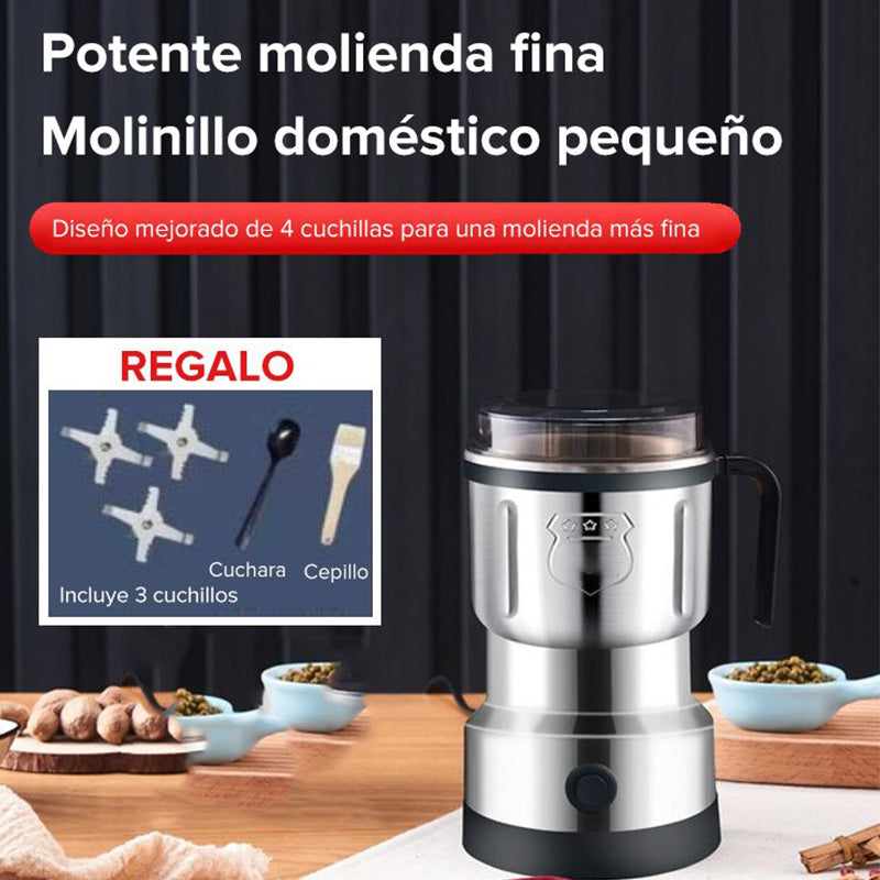 ⚡☕Multifunktionale elektrische Kaffeemühle – Für Kaffee, Gewürze & Kräuter, leist