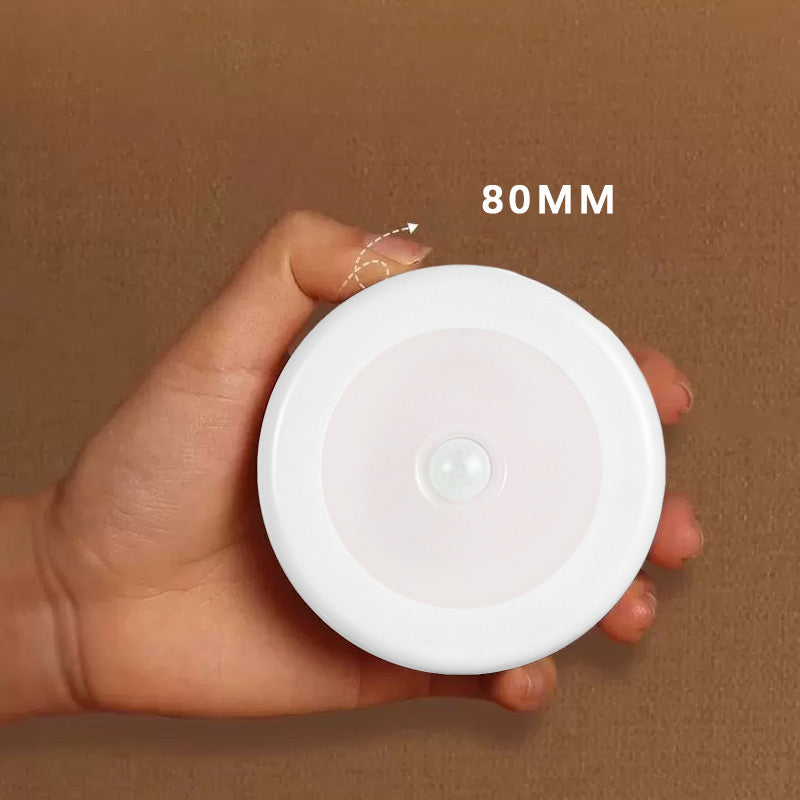 🔥🎁 1+1 GRATIS!!🥳💡Kompaktes Nachtlicht für den Haushalt mit Bewegungssensor