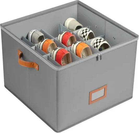 ⏳Begrenzte Zeit 50% Rabatt 💥 Stoff-Schuhaufbewahrungsbox | Praktischer Schuh-Organizer