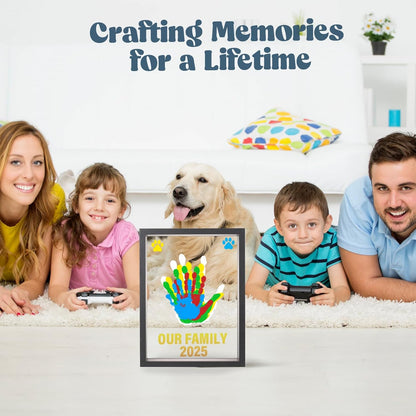 🎁 Das beste Geschenk – Handabdruck-Set für die Familie  🖐️🎨 Ungiftig, geruchslos & unbedenklich👨‍👩‍👧‍👦💝