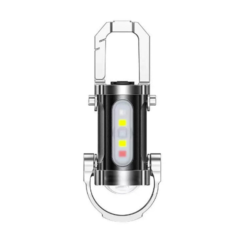 🔥🎁 2+1 GRATIS!!🥳💞 50K+ VERKAUFT! 🔦💡 Tragbare, wiederaufladbare, helle Schlüsselanhänger-Taschenlampe