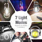 🔥🎁 2+1 GRATIS!!🥳💞 50K+ VERKAUFT! 🔦💡 Tragbare, wiederaufladbare, helle Schlüsselanhänger-Taschenlampe