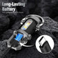 🔥🎁 2+1 GRATIS!!🥳💞 50K+ VERKAUFT! 🔦💡 Tragbare, wiederaufladbare, helle Schlüsselanhänger-Taschenlampe