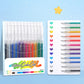 🎁 Glitzer‑Gelstifte‑Set, bunte Glitzertinten für Notizen, Malen, Basteln und Scrapbooking