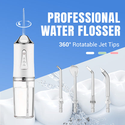 📢📢50 % Rabatt!! ⏰ Portable Oral Irrigator – Water Flosser! 💧🦷