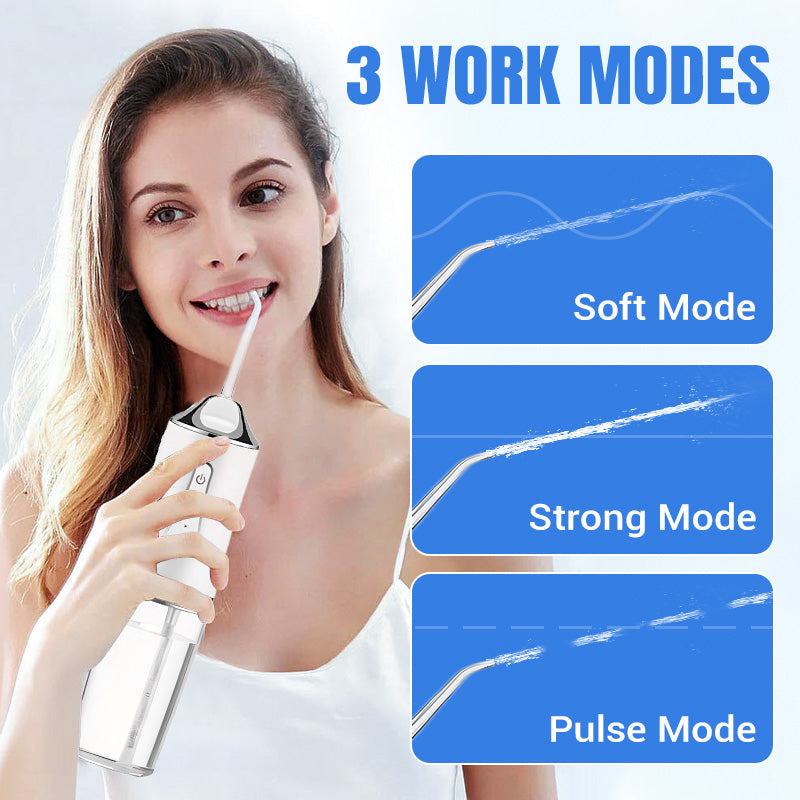📢📢50 % Rabatt!! ⏰ Portable Oral Irrigator – Water Flosser! 💧🦷
