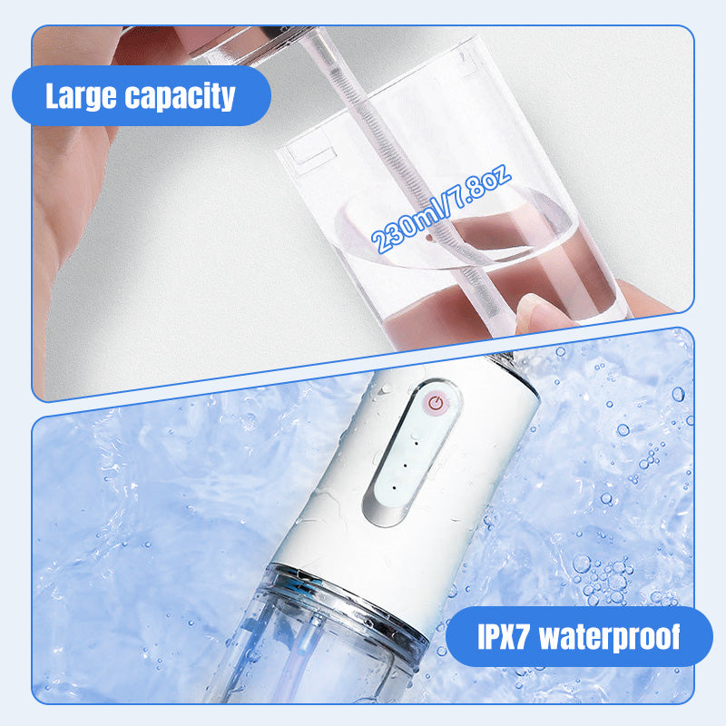 📢📢50 % Rabatt!! ⏰ Portable Oral Irrigator – Water Flosser! 💧🦷