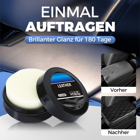 🧼 KAUFEN 2 ERHALTEN 1! ✨ Premium 2-in-1-Lederreiniger und -pfleger Creme - Tiefenreinigung mit Natürlichen Ölen für Möbel, Autositze & Accessoires 🛋️🌟